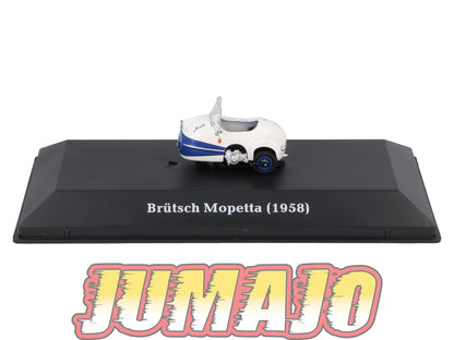 MVA25 Micro Voitures d'antan 1/43 Hachette BRÜTSCH Mopetta 1958