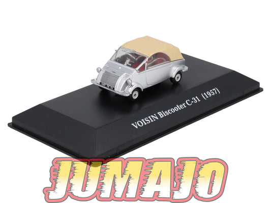 MVA26 Micro Voitures d'antan 1/43 Hachette VOISIN Biscooter C-31 1957