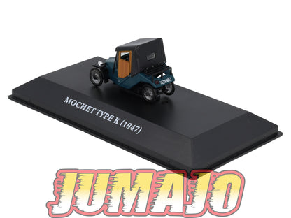 MVA30 Micro Voitures d'antan 1/43 Hachette MOCHET Type K 1947