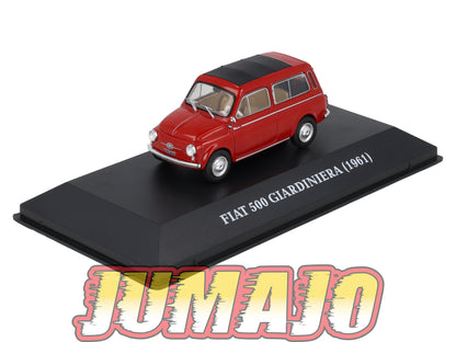 MVA33 Micro Voitures d'antan 1/43 Hachette FIAT 500 Giardiniera 1961