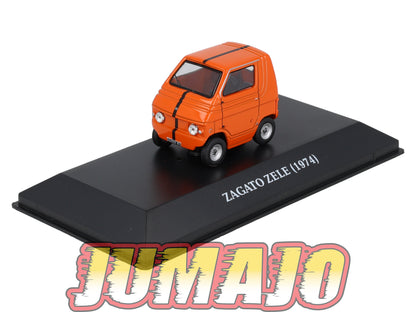 MVA35 Micro Voitures d'antan 1/43 Hachette ZAGATO Zele 1974