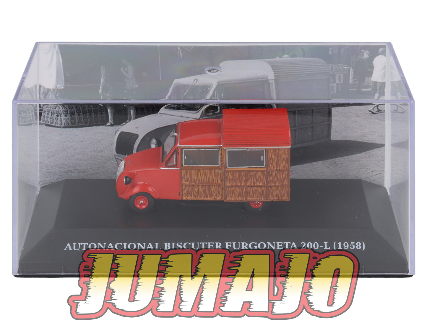 MVA38 Micro Voitures d'antan 1/43 Hachette AUTONACIONAL Biscuter Furgoneta 200L 1958