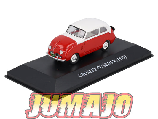 MVA41 Micro Voitures d'antan 1/43 Hachette CROSLEY CC Sedan 1947