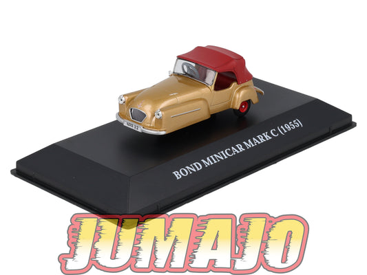 MVA42 Micro Voitures d'antan 1/43 Hachette BOND Minicar Mark C 1955