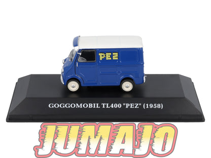 MVA44 Micro Voitures d'antan 1/43 Hachette GOGGOMOBIL TL400 PEZ 1958