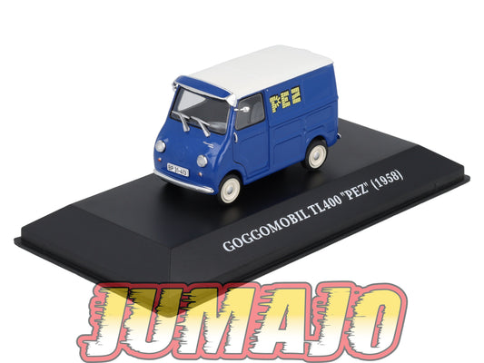 MVA44 Micro Voitures d'antan 1/43 Hachette GOGGOMOBIL TL400 PEZ 1958