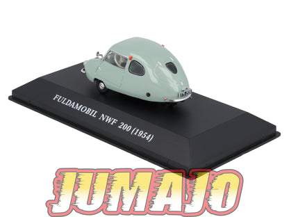 MVA46 Micro Voitures d'antan 1/43 Hachette FULDAMOBIL NWF 200 1954