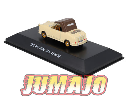 MVA4 Micro Voitures d'antan 1/43 Hachette DE ROVIN D4 1953