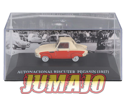 MVA52 Micro Voitures d'antan 1/43 Hachette AUTONACIONAL Biscuter Pegasin 1957