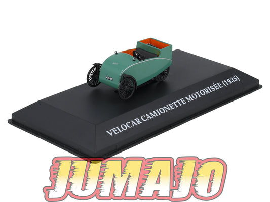 MVA54 Micro Voitures d'antan 1/43 Hachette VELOCAR Camionette Motorisée 1935