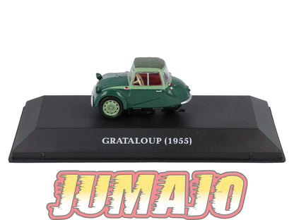 MVA55 Micro Voitures d'antan 1/43 Hachette Grataloup 1955