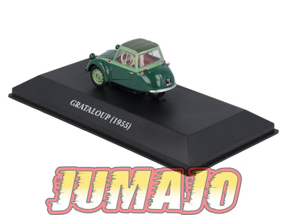 MVA55 Micro Voitures d'antan 1/43 Hachette Grataloup 1955