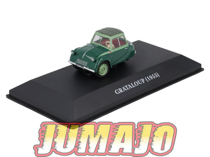 MVA55 Micro Voitures d'antan 1/43 Hachette Grataloup 1955