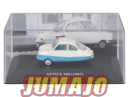 MVA63 Micro Voitures d'antan 1/43 Hachette : ATTICA 200 1967