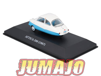 MVA63 Micro Voitures d'antan 1/43 Hachette : ATTICA 200 1967