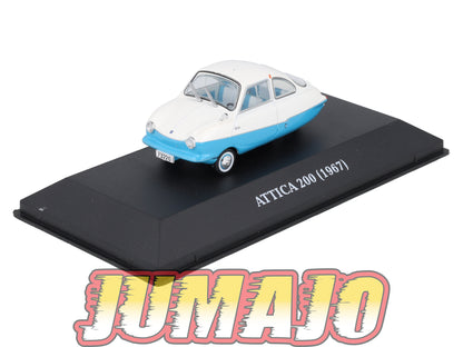 MVA63 Micro Voitures d'antan 1/43 Hachette : ATTICA 200 1967