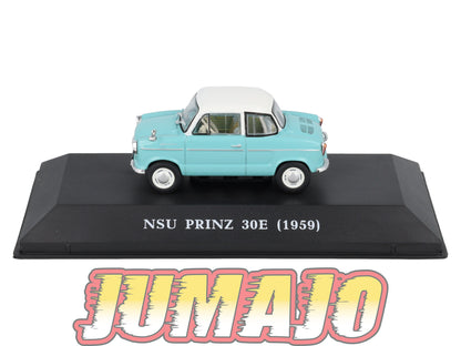 MVA64 Micro Voitures d'antan 1/43 Hachette NSU Prinz 30E 1959