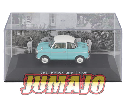 MVA64 Micro Voitures d'antan 1/43 Hachette NSU Prinz 30E 1959