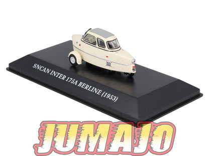MVA6 Micro Voitures d'antan 1/43 Hachette SNCAN Inter 175A Berline 1953