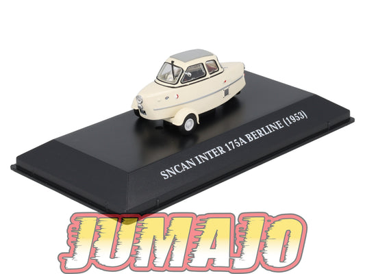 MVA6 Micro Voitures d'antan 1/43 Hachette SNCAN Inter 175A Berline 1953