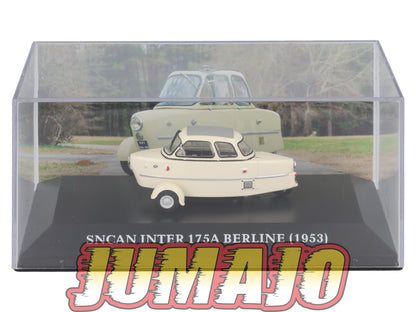 MVA6 Micro Voitures d'antan 1/43 Hachette SNCAN Inter 175A Berline 1953