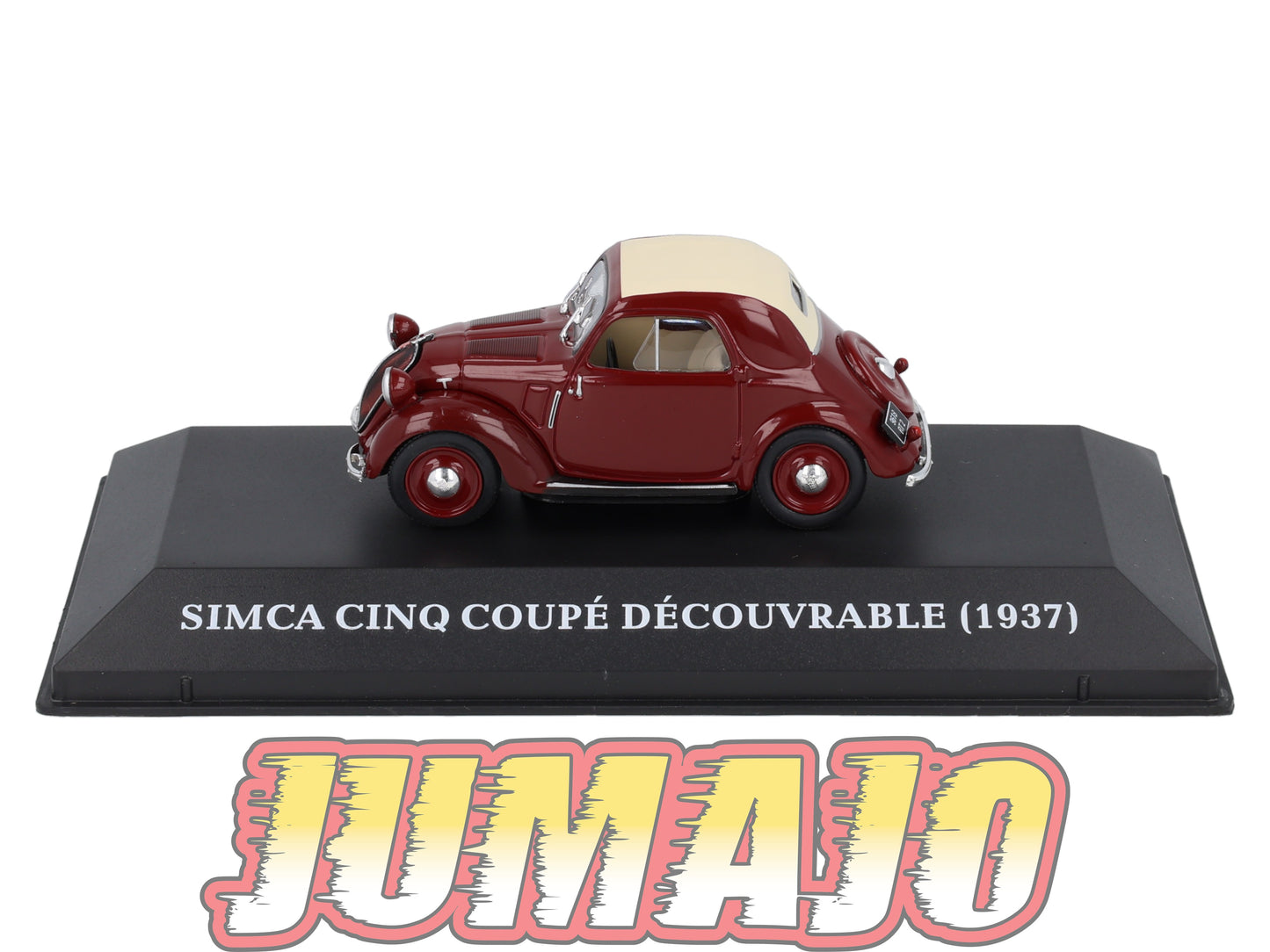 MVA75 Micro Voitures d'antan 1/43 Hachette : SIMCA Cinq Coupé Découvrable 1937