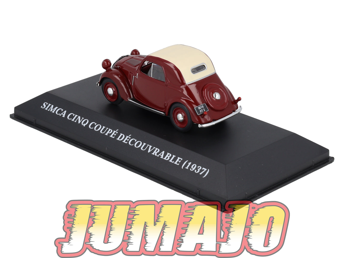 MVA75 Micro Voitures d'antan 1/43 Hachette : SIMCA Cinq Coupé Découvrable 1937