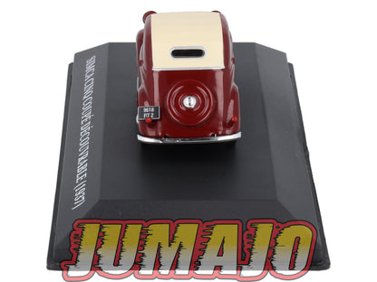 MVA75 Micro Voitures d'antan 1/43 Hachette : SIMCA Cinq Coupé Découvrable 1937