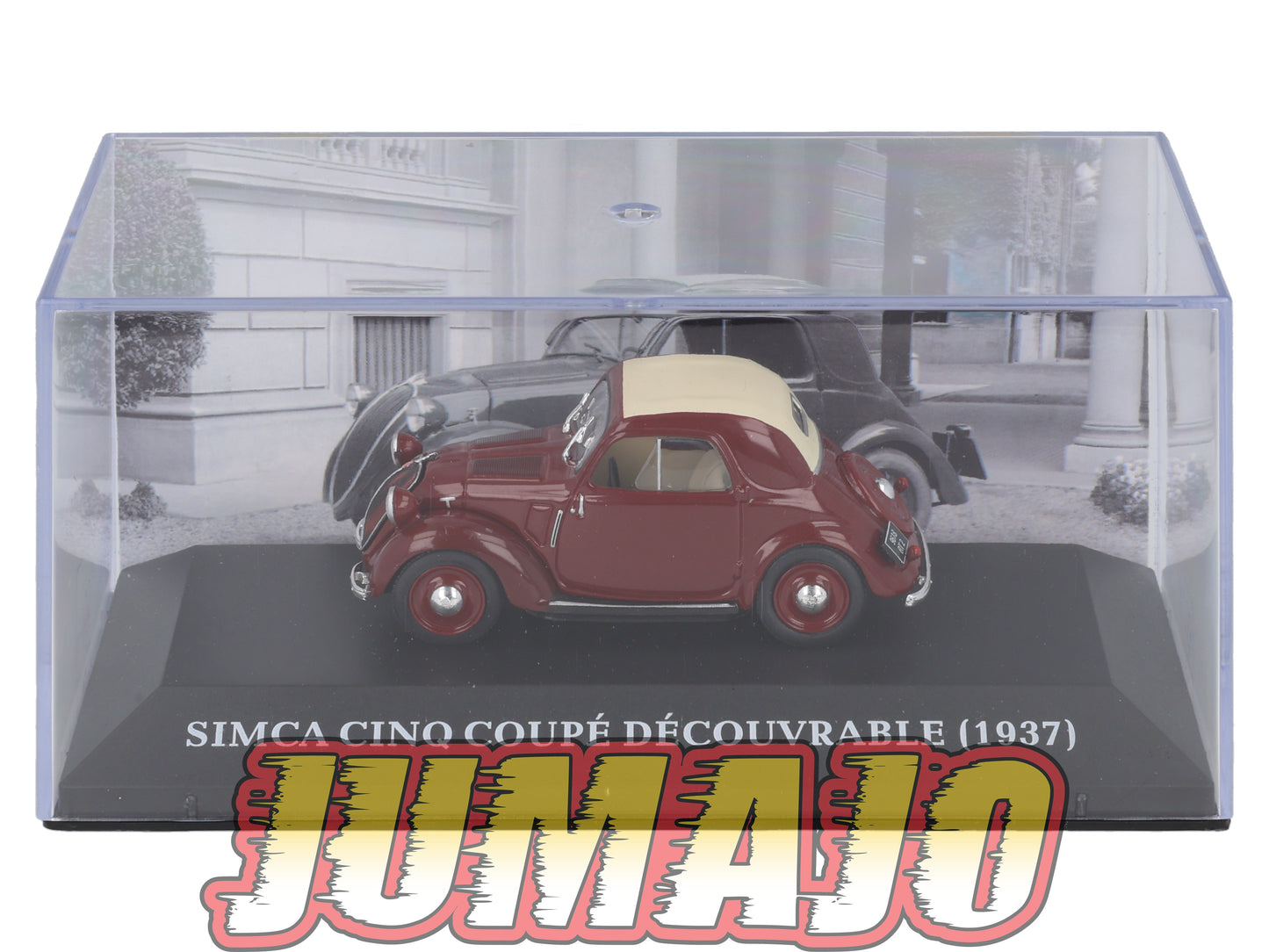 MVA75 Micro Voitures d'antan 1/43 Hachette : SIMCA Cinq Coupé Découvrable 1937