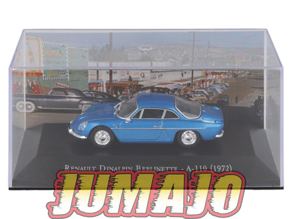 MX13 1/43 IXO DéAgostini Véhicules du Mexique RENAULT Dinalpin Berlinette A 110 1972