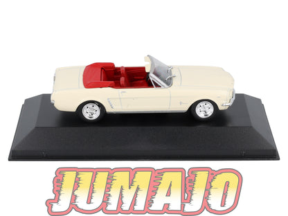 MX15 1/43 IXO DéAgostini Véhicules du Mexique : FORD Mustang Convertible 1965