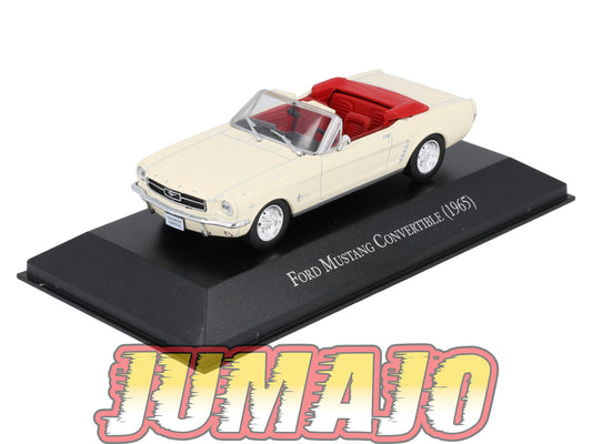 MX15 1/43 IXO DéAgostini Véhicules du Mexique : FORD Mustang Convertible 1965