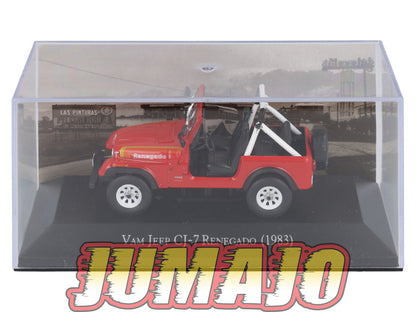 MX4 1/43 IXO DéAgostini Véhicules du Mexique : Vam JEEP CJ-7 Renegado 1983