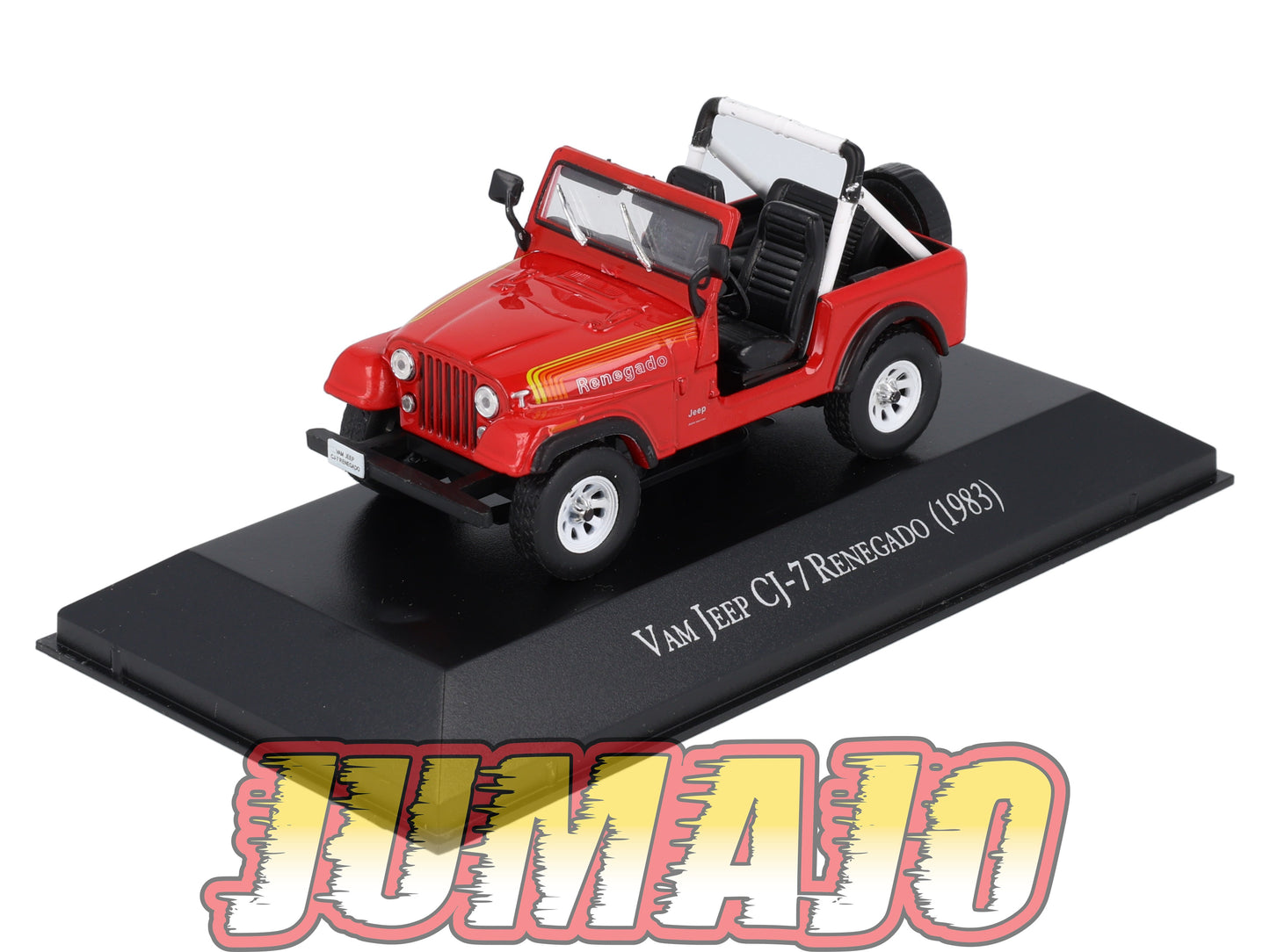 MX4 1/43 IXO DéAgostini Véhicules du Mexique : Vam JEEP CJ-7 Renegado 1983