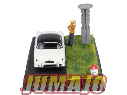 NB29 Voiture IXO 1/43 Diorama Route bleue FORD Comete "Monument latitude 45"