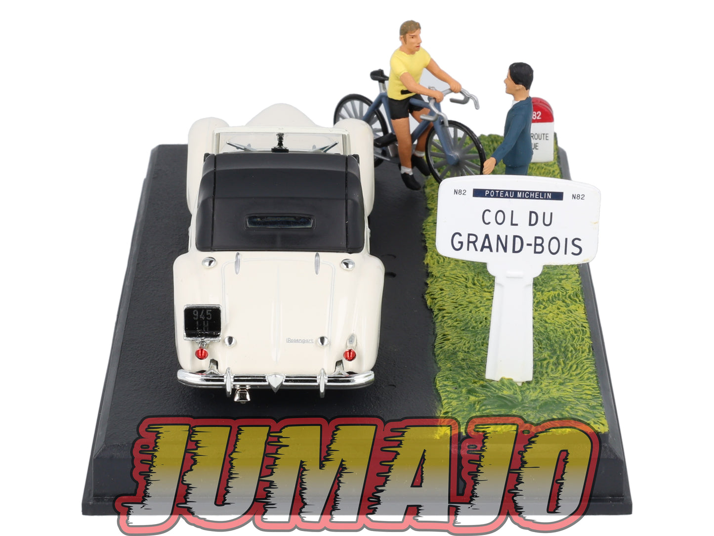NB41 Voiture IXO 1/43 Diorama Route bleue ROSENGART Supertraction Le Col de la République