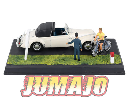 NB41 Voiture IXO 1/43 Diorama Route bleue ROSENGART Supertraction Le Col de la République