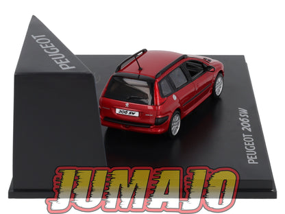 NOR47 VOITURE 1/43 NOREV PEUGEOT 206 SW