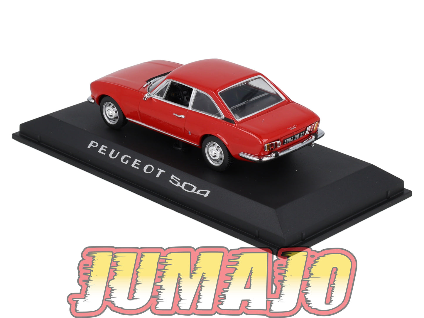 NOR9 voiture 1/43 NOREV : PEUGEOT 504 coupé rouge MIB