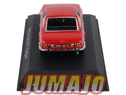 NOR9 voiture 1/43 NOREV : PEUGEOT 504 coupé rouge MIB