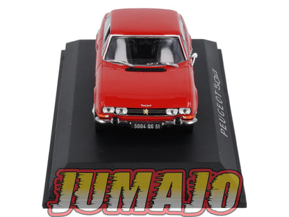 NOR9 voiture 1/43 NOREV : PEUGEOT 504 coupé rouge MIB