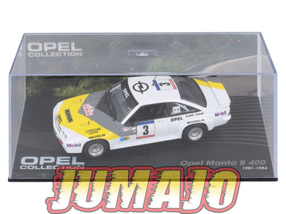 OPE401 voiture 1/43 IXO eagle moss OPEL collection : Manta B 400