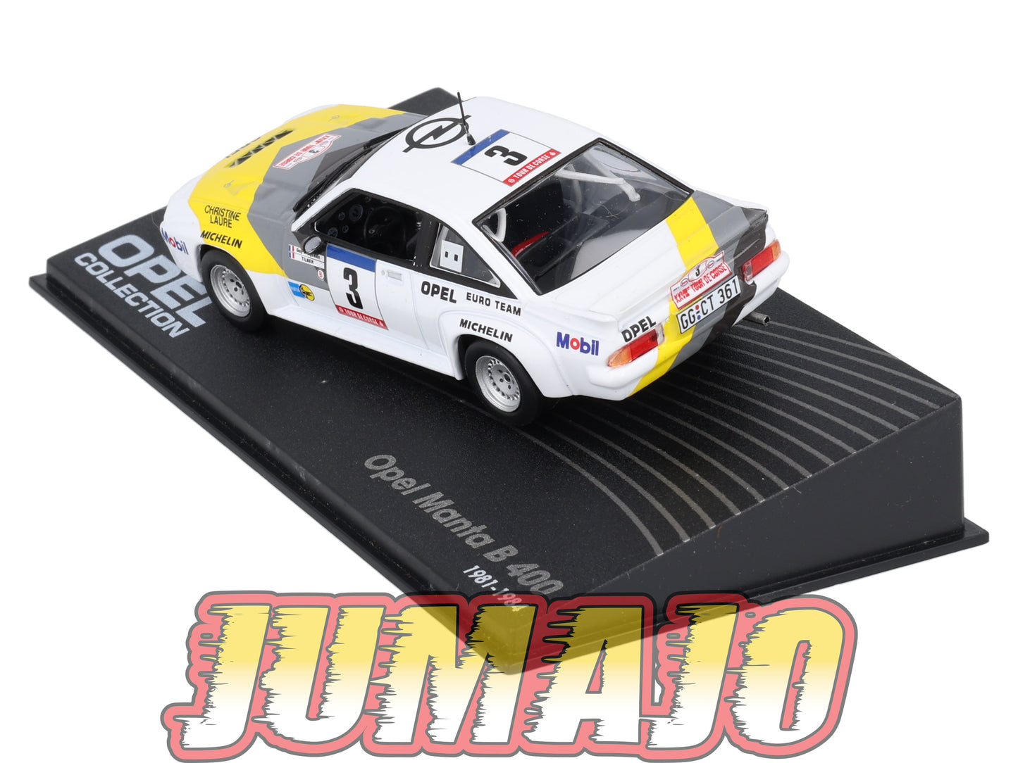 OPE401 voiture 1/43 IXO eagle moss OPEL collection : Manta B 400