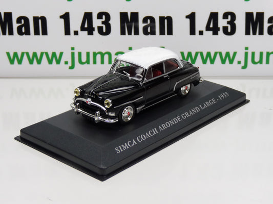 FA25 1/43 IXO altaya Voitures d'autrefois SIMCA coach Aronde Grand Large 1955