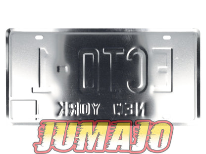 PB45 PLAQUES tolée SOS Fantômes : ECTO-1 New York 30x15 cm