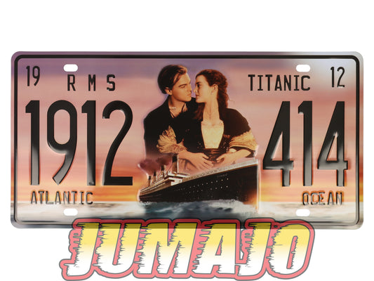 PB67 PLAQUES tolée Titanic : 1912 414 30x15 cm