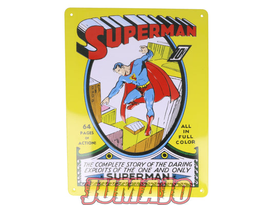 PB57 PLAQUES tôlée Embossé Superman 26x20
