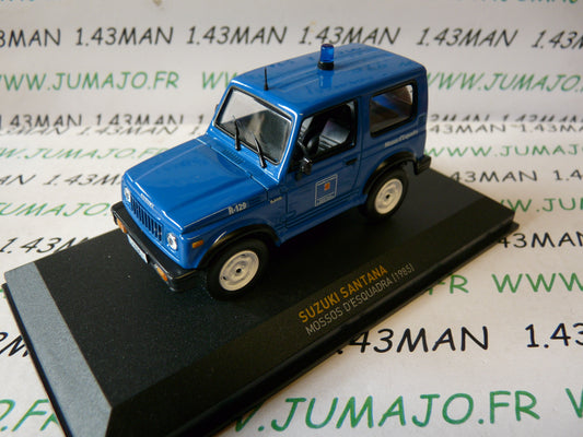 POS101Z voiture 1/43 IXO altaya POLICE Espagne : SUZUKI Santana 1985 Mossos D'esquadra