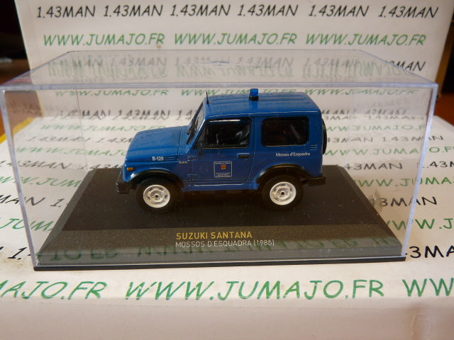 POS101Z voiture 1/43 IXO altaya POLICE Espagne : SUZUKI Santana 1985 Mossos D'esquadra