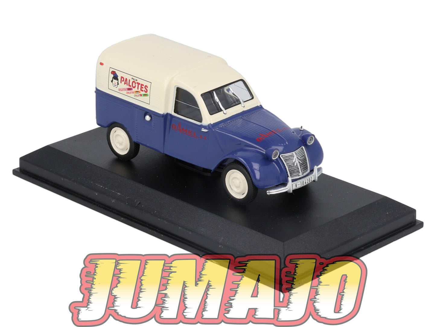 PES17 1/43 IXO Altaya Véhicules d'époque ESPAGNE CITROEN 2CV Furgoneta Palotes